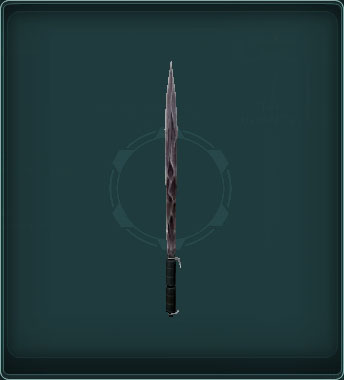 Two-Handed Obsidian Sword